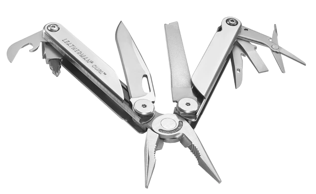 MULTIVERKTØY CURL M/ TASKE Med mulighet for gravering - Leatherman 