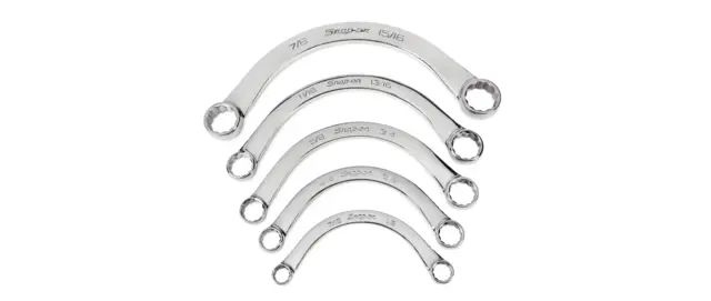 RINGNØKKELSETT HALVMÅNE 7/16-15/16" CX605 - Snapon 