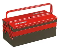 VERKT&#216;YKASSE 5-ROM 560 X 220 X 238MM 5Kg R&#248;d/Sort Facom