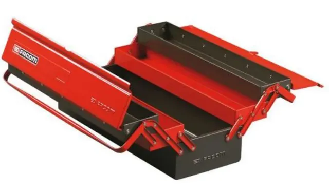 VERKTØYKASSE 5-ROM 560 X 220 X 238MM 5Kg Rød/Sort Facom 