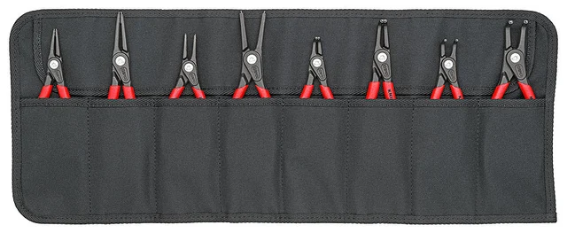 SEEGERINGSTANG SETT 8 STK Knipex 