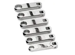 TORQUE ADAPTER SETT 1/2&quot; DR. SPLINE SRES306 - 6 DELER 9/16-7/8&quot; - Snapon