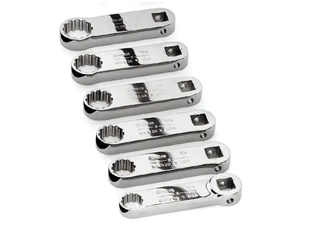 TORQUE ADAPTER SETT 1/2" DR. SPLINE SRES306 - 6 DELER 9/16-7/8" - Snapon 