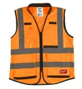 SYNL. VEST ORANSJE PREMIUM S/M Milwaukee Tilbehør