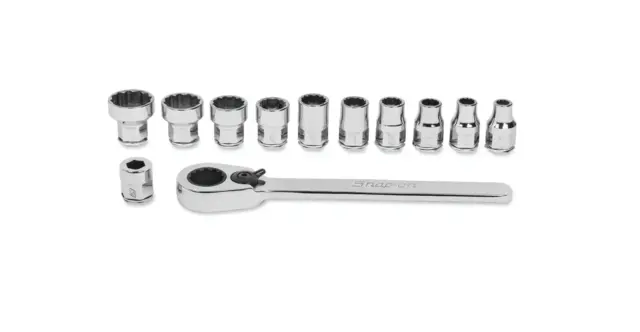 PIPESETT 1/4" 5-13MM 12KANT LAVTBYGGENDE 112RTA - Snapon 