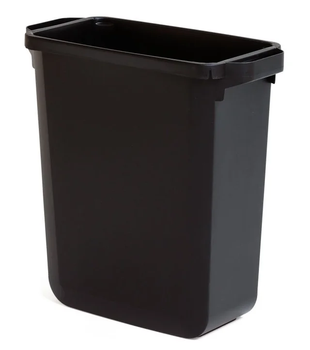 MILJØSTASJON VOGN B830 H850 D655 GRÅ NCS 6502-B M/ Hjul, Systemvegg - FTC 