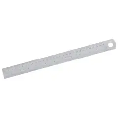 LINJAL RUSTFRI 300MM 30X1 MM/INCH Vogel