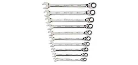 KOMBINASJONSNØKKELSETT M/SKRALLE 10-19MM SOXRRM710 - Snapon