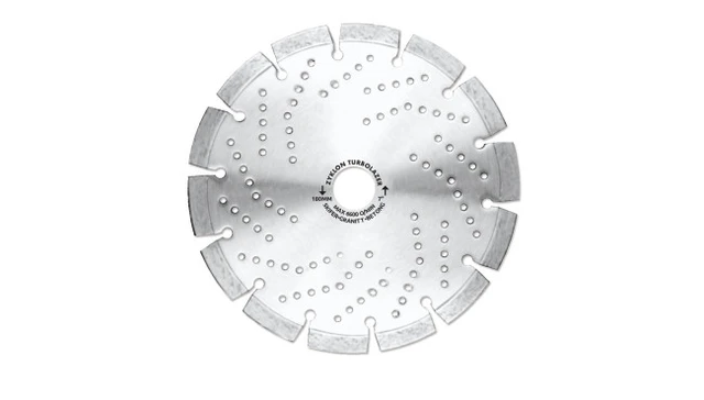 DIAMANTKAPPEBL 180X2.6X10X22 TURBOLAZER 2.6Mm Tykk 22,23Mm Diam. Spindel Zyklon 
