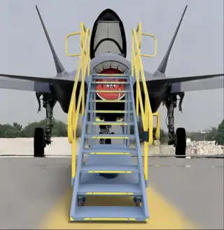 F-35 TAIL STAND SERVICE MODUL Modul 9, FTC