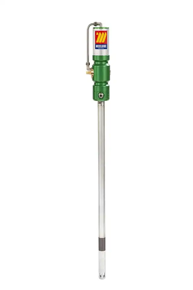 FETTPRESSE PUMPESETT TRYKKLUFTSDREVET For 50-60kg beholder,inkl. vogn, Meclube 