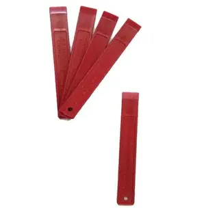 SCRAPER NON-METALLIC RED #12-EX