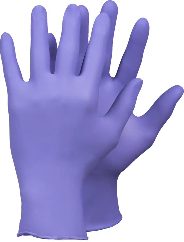 NITRIL ENGANGSHANSKER LILLA 8 100 stk 842 - TEGERA® 