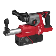 BORHAMMER SDS-PLUS M18 FHACDDE-0C Med integrert st&#248;vsuger - Milwaukee