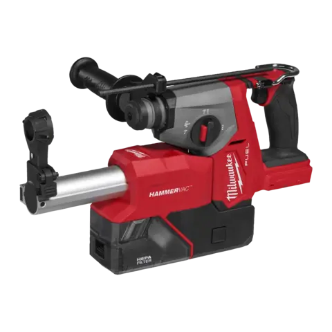 BORHAMMER SDS-PLUS M18 FHACDDE-0C Med integrert støvsuger - Milwaukee