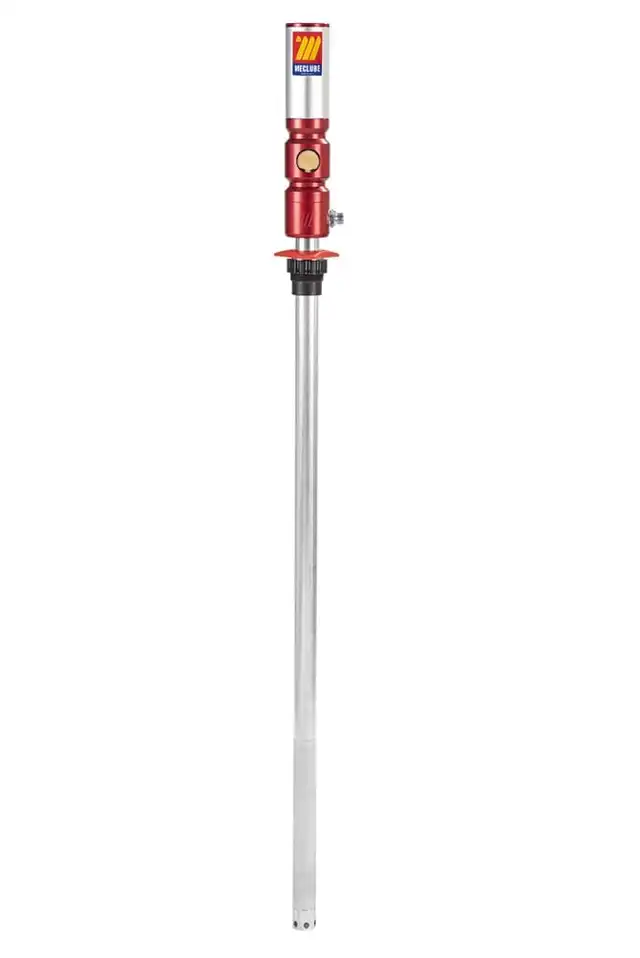 AIR-OP. OIL PUMP R=5:1 Mod.605 1250mm Dobbeltv. luftdrevet oljepumpe, Meclube 